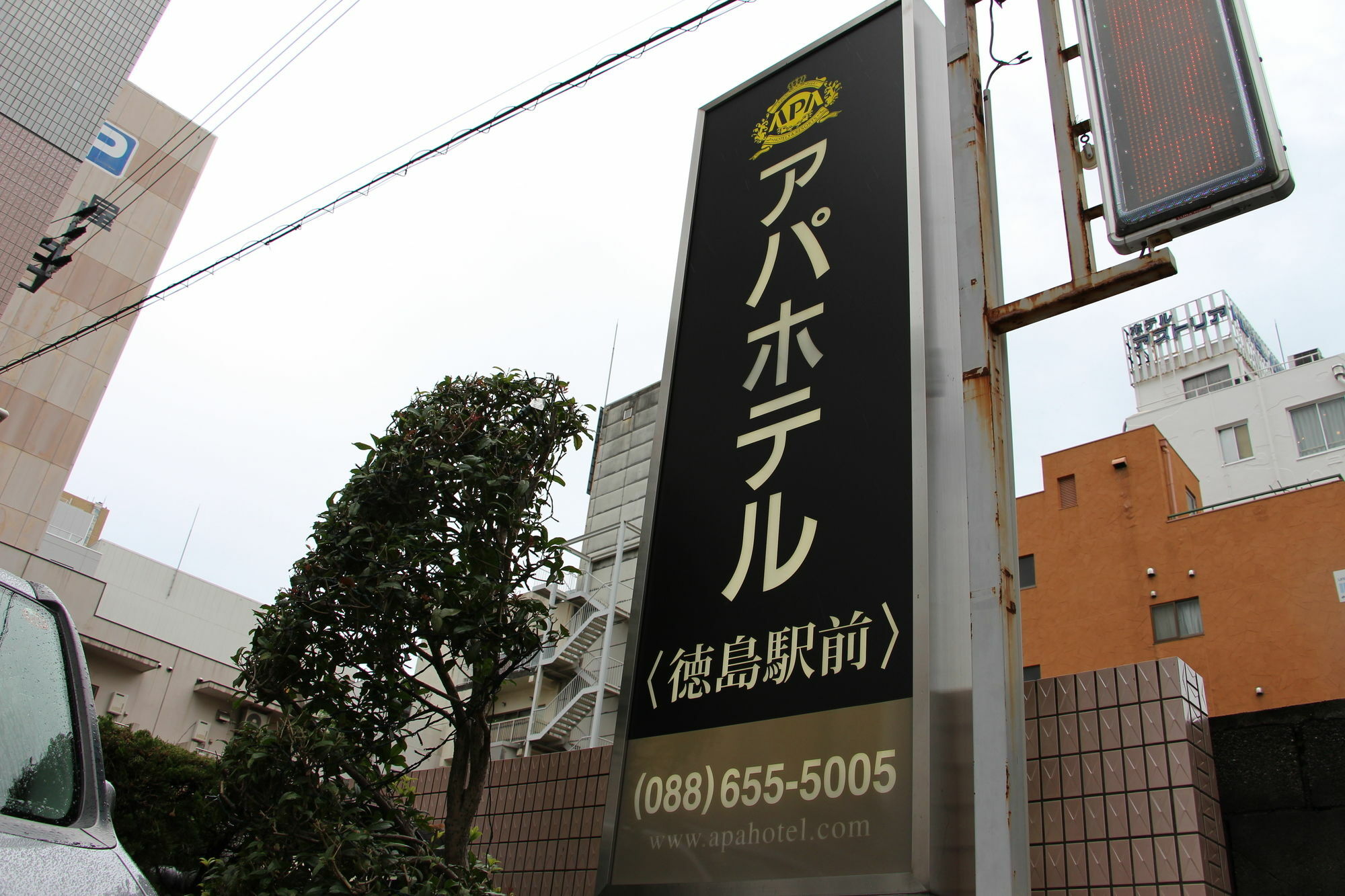 APA Hotel Tokushima Ekimae Eksteriør billede